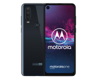 Motorola One Action 4/128GB Dual SIM granatowy + etui - 511154 - zdjęcie 1